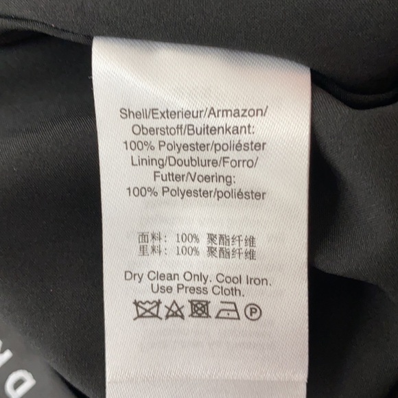 DKNY ASYM PLEATED SKIRT - Picture 9 of 11